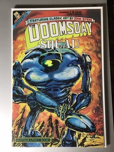 Doomsday Squad 1, 2, 4, 5, 6 (1986 Fantagraphic) John Byrne - Thumbnail 3