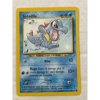 Neo Genesis Vintage Pokemon TCG Lot of 8, 6 Common, 2 Uncommon - Thumbnail 6