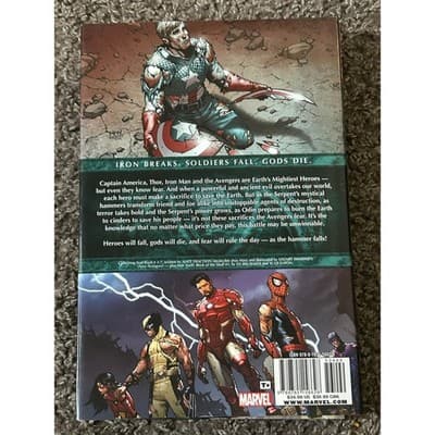 Lot of 4 Marvel Avengers & Thanos Hardcover & TPB (2009-19) - Thumbnail 3