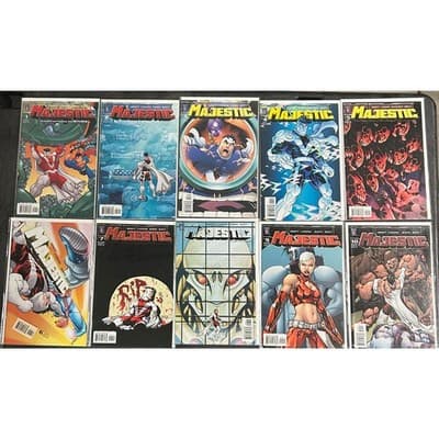 Majestic #1 - 10 (2005 WILDSTORM/DC) Lot of 10 Featuring Superman - Image 1