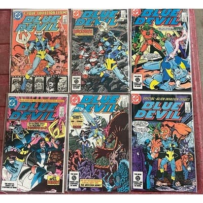 Blue Devil #1 - 6 (1984 DC) Lot of 6 - 2 Keys Issues - Image 1