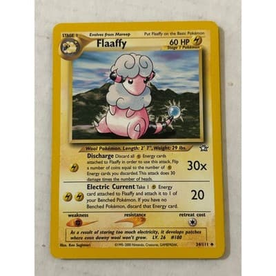 Vintage Neo Genesis Pokemon TCG Lot of 6 - Thumbnail 5