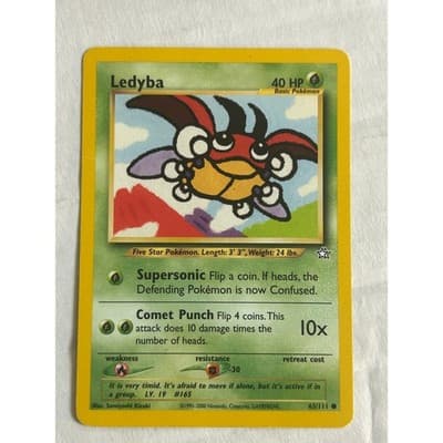 Vintage Neo Genesis Pokemon TCG Lot of 6 - Thumbnail 7