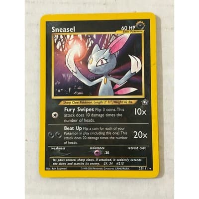 Vintage Neo Genesis Pokemon TCG Lot of 6 - Thumbnail 3