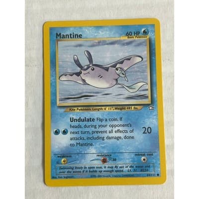 Vintage Neo Genesis Pokemon TCG Lot of 6 - Thumbnail 8