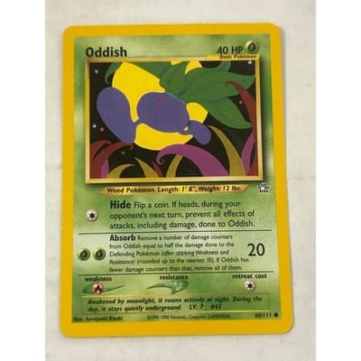 Neo Genesis Vintage Pokemon TCG Lot of 8, 6 Common, 2 Uncommon - Thumbnail 3