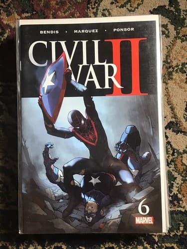 Civil War II #5 - 7 (2016 Marvel) 1st Meeting Miles Morales & Venom - Thumbnail 3