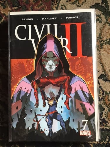 Civil War II #5 - 7 (2016 Marvel) 1st Meeting Miles Morales & Venom - Thumbnail 4