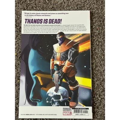 Lot of 4 Marvel Avengers & Thanos Hardcover & TPB (2009-19) - Thumbnail 9