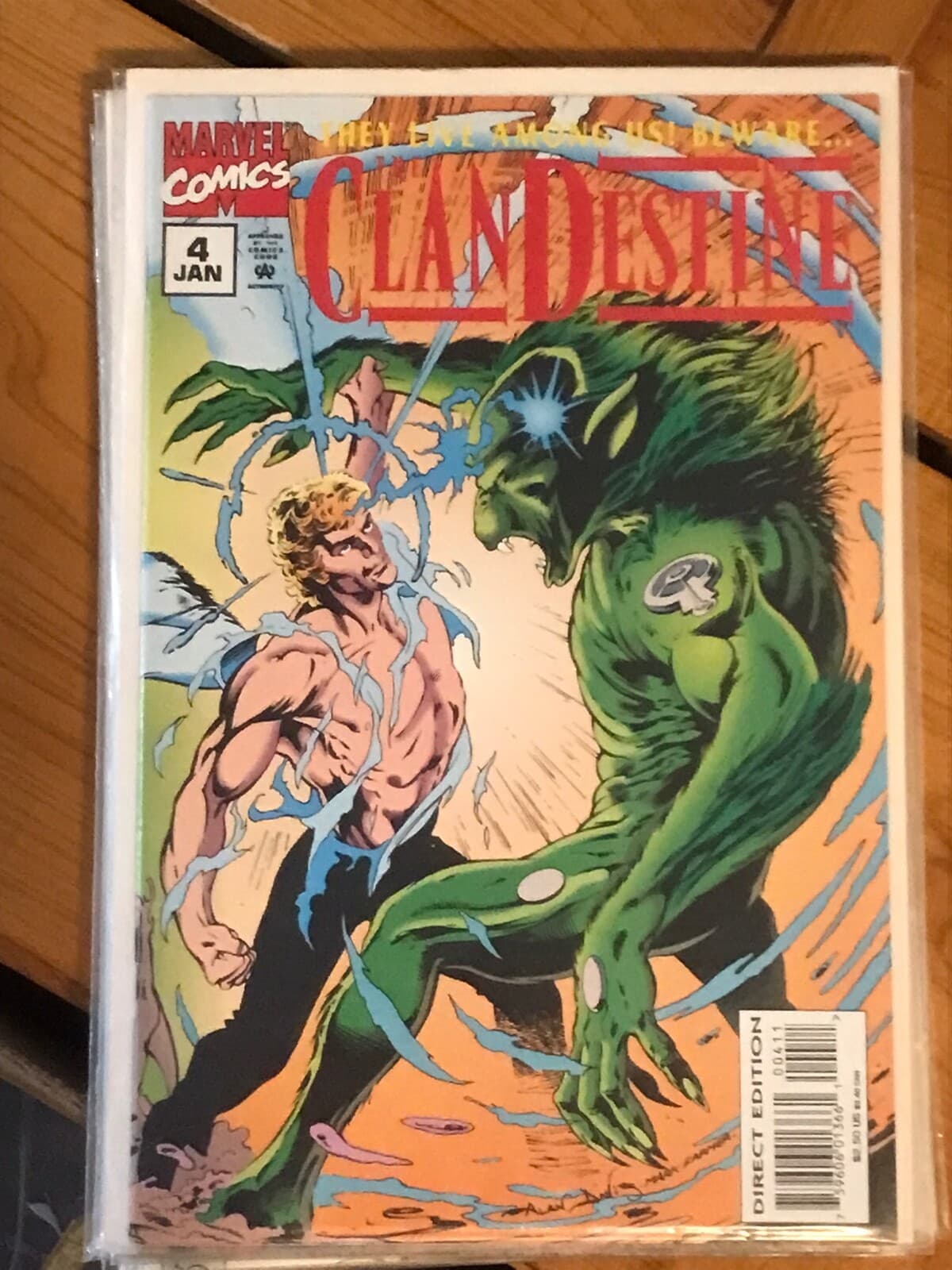 THE CLAN DESTINE #0 - 4, 6 - 8, 10 - 12 (1994 Marvel) FOIL COVER 1ST Lot of 11 - Thumbnail 7