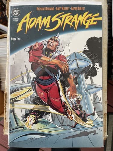 Lot Of 3 Adam Strange #1 - 3 (1990 DC) Kubert & Kubert - Thumbnail 3