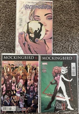 Mockingbird #5 - 7 (2016 Marvel) Lot Of 3 Joelle Jones - Civil War II Crossover - Image 1