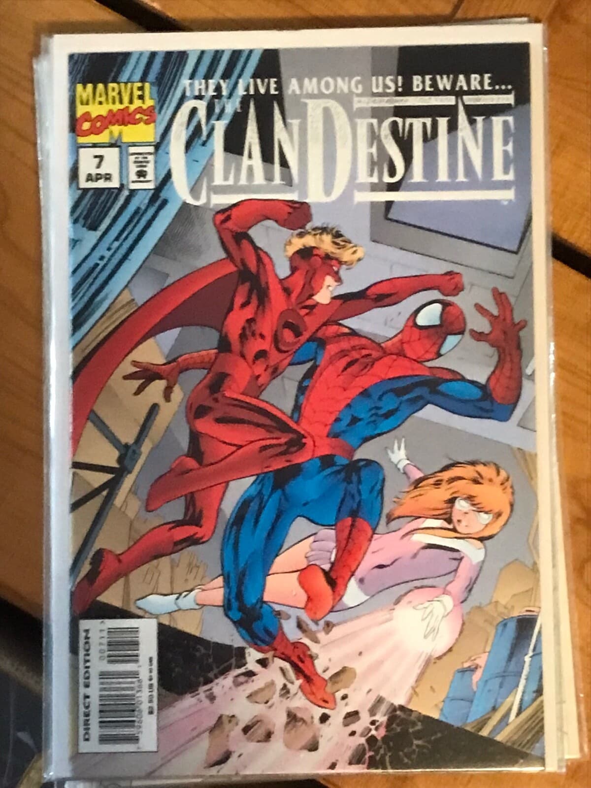 THE CLAN DESTINE #0 - 4, 6 - 8, 10 - 12 (1994 Marvel) FOIL COVER 1ST Lot of 11 - Thumbnail 9