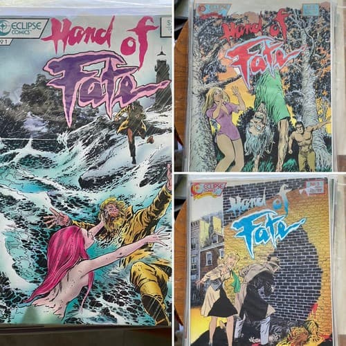 Hand of Fate #1-3 (1988 Eclipse) Supernatural Mystery Complete Set Of 3 - Image 1