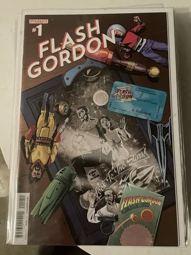 Flash Gordon #1F, 2C, 6 B/W (2014 Dynamite) Lot Of 3 - Thumbnail 2