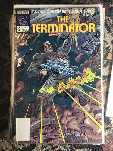 THE TERMINATOR #1 - 3, 5 - 14 (1988 NOW COMICS) 1st Terminator Lot Of 13 - Thumbnail 2