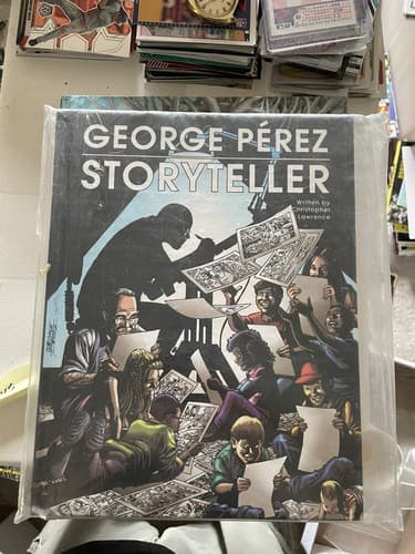 George Perez Storyteller (2010 DC) HC Christopher Lawrence Dynamic Forces Sealed - Image 1
