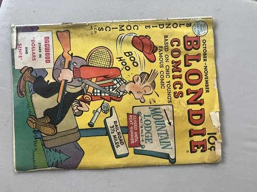 BLONDIE COMICS #14 (1949 King Feature Comics) Golden Age - Thumbnail 2