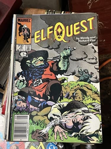 Lot Of 9 Elf Quest #6, 7, 10 - 15, 17 (1985 Marvel) - Thumbnail 4