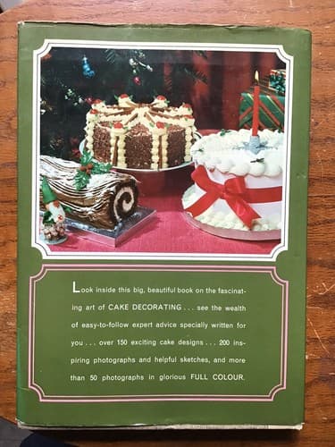 "Woman's Own" Book of Cake Decorating and Cake Making; (1967 Newnes) Reprint HC - Thumbnail 5