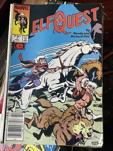 Lot Of 9 Elf Quest #6, 7, 10 - 15, 17 (1985 Marvel) - Thumbnail 3