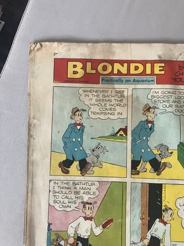 BLONDIE COMICS #14 (1949 King Feature Comics) Golden Age - Thumbnail 7