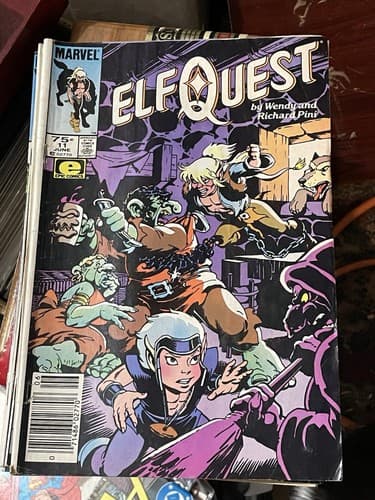 Lot Of 9 Elf Quest #6, 7, 10 - 15, 17 (1985 Marvel) - Thumbnail 5