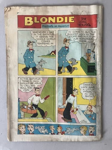 BLONDIE COMICS #14 (1949 King Feature Comics) Golden Age - Thumbnail 12