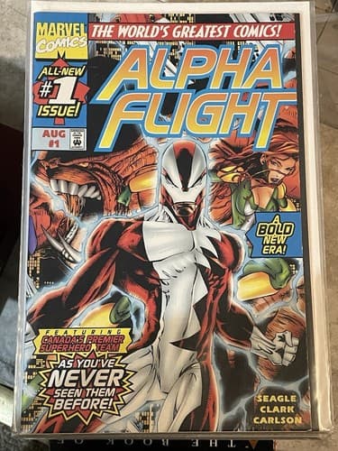 Lot Of 10 Alpha Flight 2nd #1, 2, 4, 5, 6, 9, 10, 11, 17, 18 (1998 Marvel) 2 KEY - Thumbnail 3