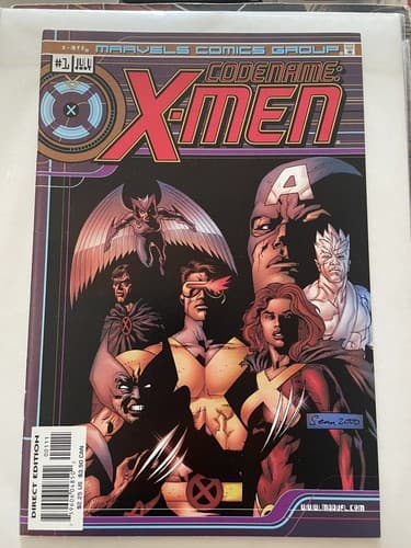 Lot Of 5 Marvel Comics Captain America, Codename X-men, FF, Marvels, Spider-Man - Thumbnail 4