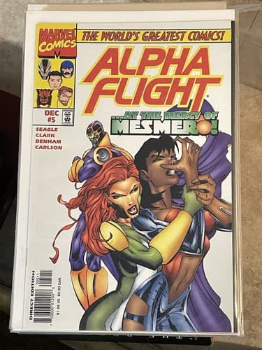 Lot Of 10 Alpha Flight 2nd #1, 2, 4, 5, 6, 9, 10, 11, 17, 18 (1998 Marvel) 2 KEY - Thumbnail 6