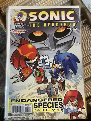 Sonic the Hedgehog #243 (1993 Archie Pub) Endangered Species Part 1 - Image 1