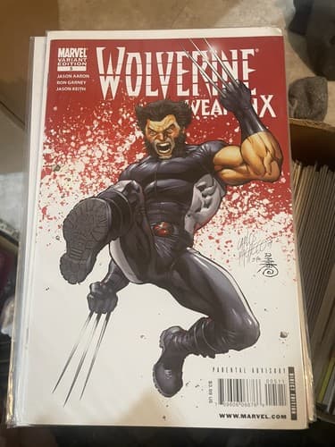 Lot Of 11 Wolverine: Weapon X #1 - 5, 7 - 12 (2009 Marvel) 3 Variant Covers - Thumbnail 6