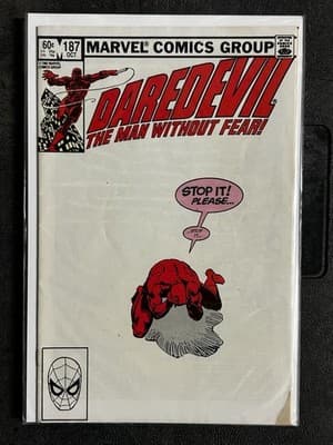 Daredevil #185 - 190 (1982 Marvel) 4 Keys Lot Of 6 - Many First Appearances - Thumbnail 4