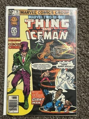 Marvel Two-In-One #13, 68, 75, 76 (1976 Marvel) Thing & Power Man Angel Avengers - Thumbnail 5