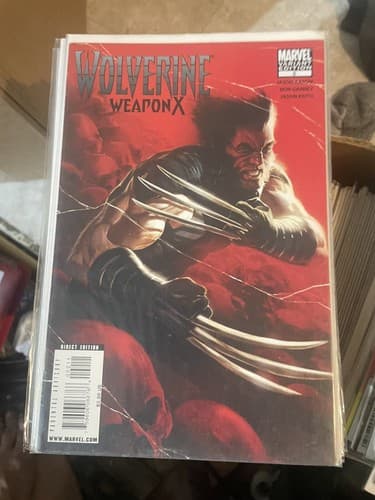 Lot Of 11 Wolverine: Weapon X #1 - 5, 7 - 12 (2009 Marvel) 3 Variant Covers - Thumbnail 4