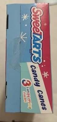 SweetTarts Candy Canes Blue Punch/Green Apple/Cherry 12ct 5.28 (150g) - Thumbnail 5