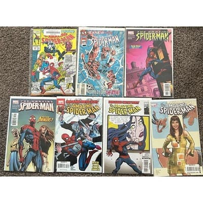 Amazing Spider-Man #367, 405, 517, 519, 547, 560, 603 (1992-09 Marvel) Lot of 7 - Image 1