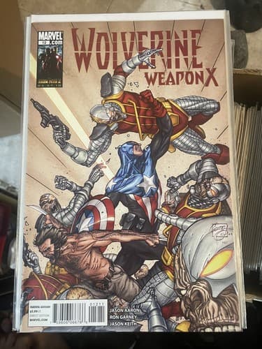Lot Of 11 Wolverine: Weapon X #1 - 5, 7 - 12 (2009 Marvel) 3 Variant Covers - Thumbnail 12