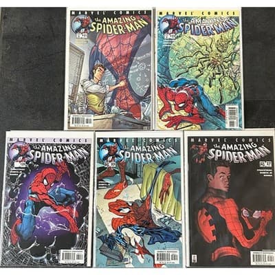 Amazing Spider-Man #31, 32, 34, 35, 37 (2001 Marvel) Lot of 5 - 1 Key Issue - Image 1