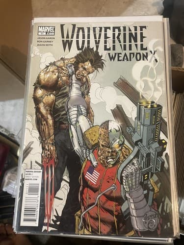 Lot Of 11 Wolverine: Weapon X #1 - 5, 7 - 12 (2009 Marvel) 3 Variant Covers - Thumbnail 11