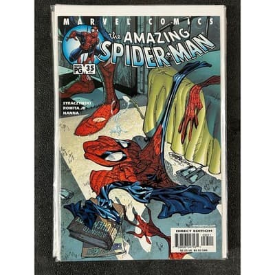 Amazing Spider-Man #31, 32, 34, 35, 37 (2001 Marvel) Lot of 5 - 1 Key Issue - Thumbnail 5