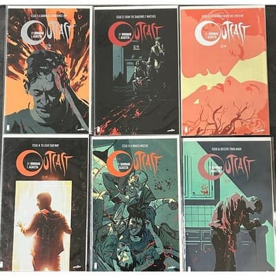 Outcast #1- 6 (2014 Image) Lot of 6 1st Prints - Image 1