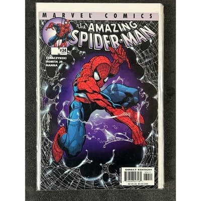 Amazing Spider-Man #31, 32, 34, 35, 37 (2001 Marvel) Lot of 5 - 1 Key Issue - Thumbnail 4