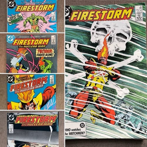 Lot Of 10 Fury of Firestorm #51, 52, 54 -60, 62 (1986 DC) ð KEY - Thumbnail 2