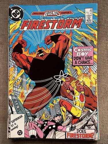 Lot Of 10 Fury of Firestorm #51, 52, 54 -60, 62 (1986 DC) ð KEY - Thumbnail 9