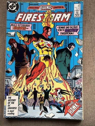Lot Of 10 Fury of Firestorm #51, 52, 54 -60, 62 (1986 DC) ð KEY - Thumbnail 11