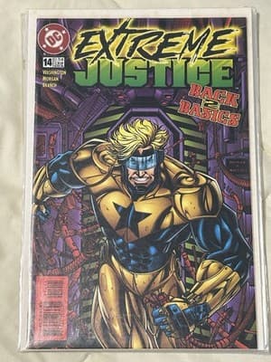 Extreme Justice #11, 14, 15, 17, 18 (1995 DC) Wonder Twins - Booster Gold - Thumbnail 3