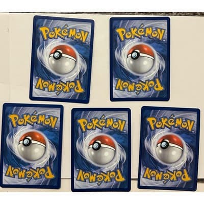 Heat Rotom Paldean Fates Pokemon #013/091 Holo Rare Lot Of 5 - Thumbnail 2