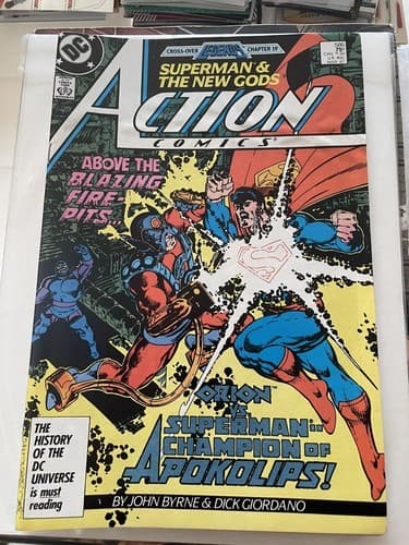 Lot Of 3 Action Comics #583 - 587 (1938 DC) Byrne - Thumbnail 9